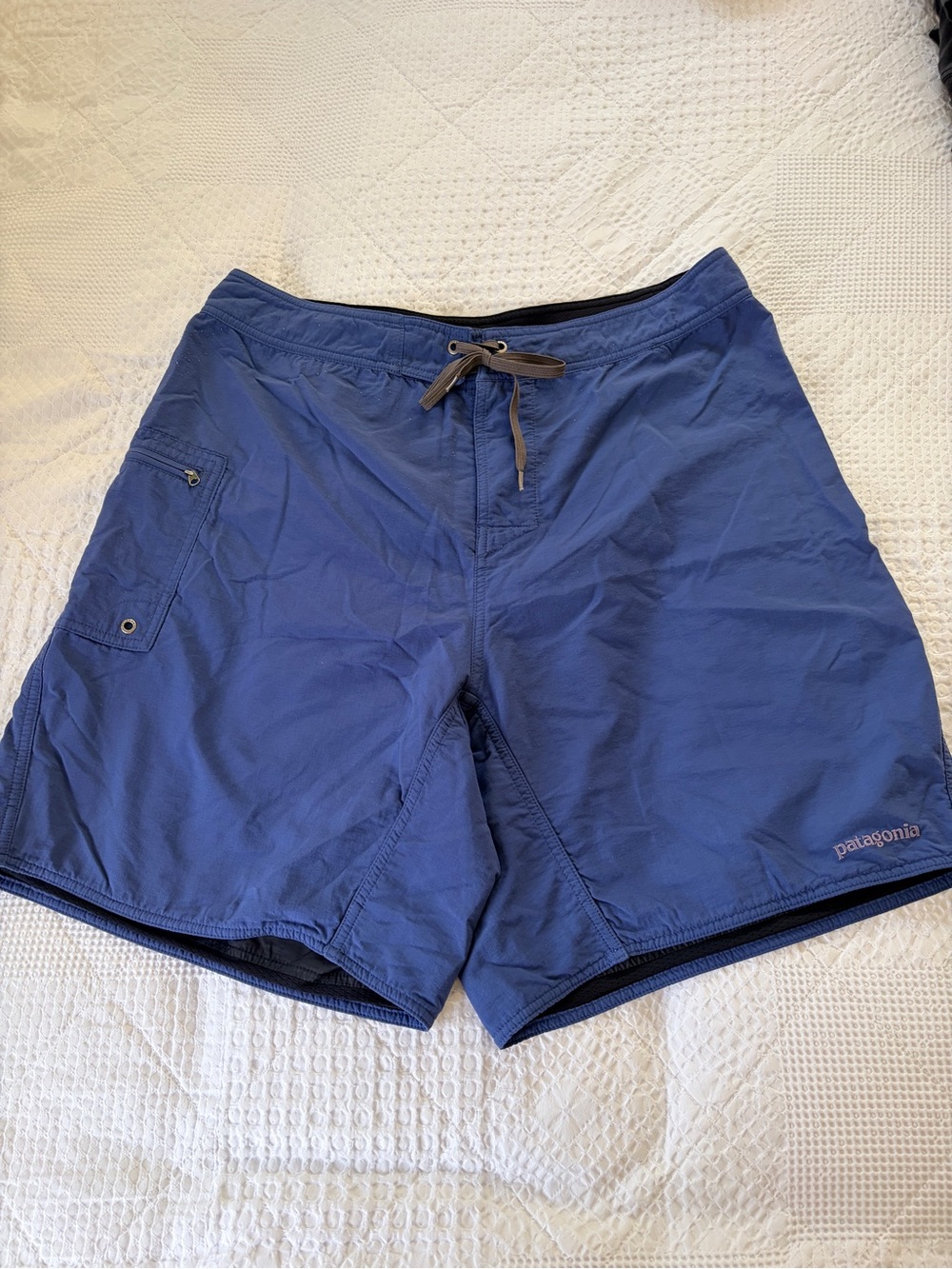 Patagonia Men’s Vintage Blue Swim Trunks